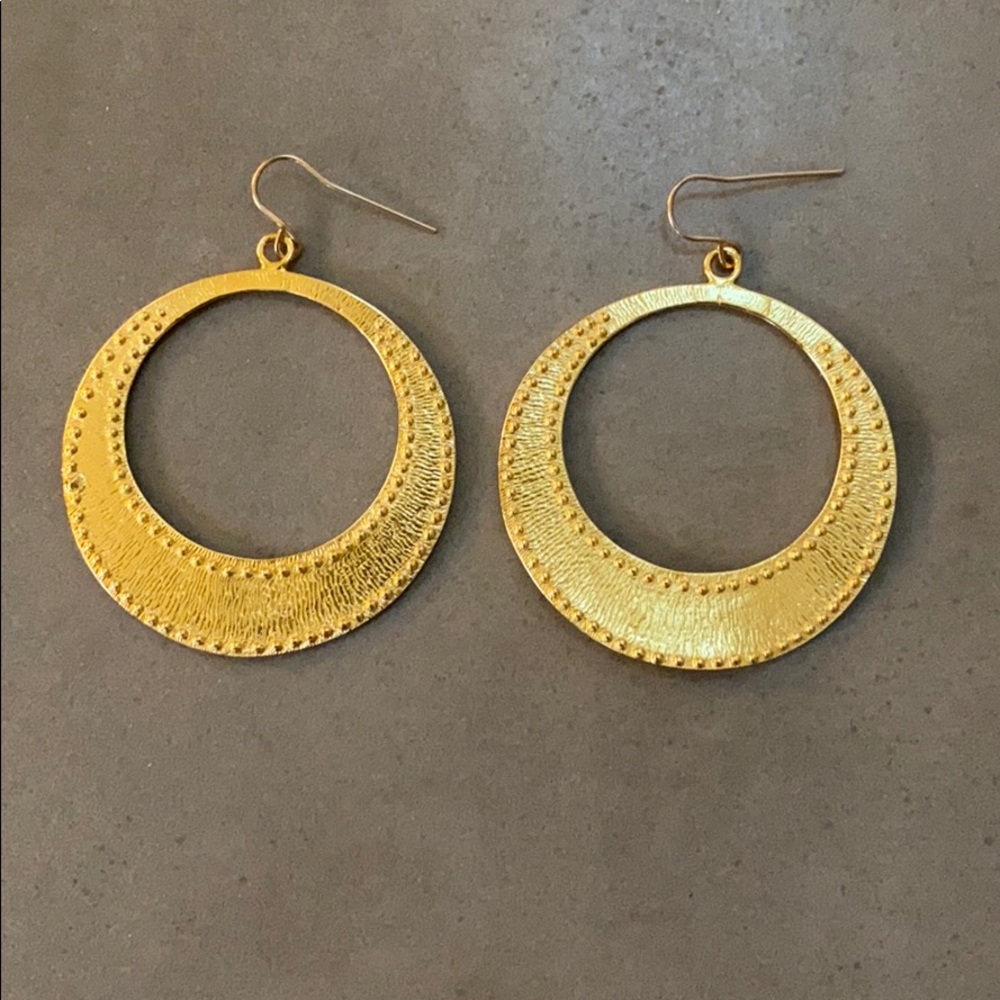 Bali moon earrings